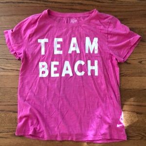J.Crew Women’s Team Beach Graphic Tee Large